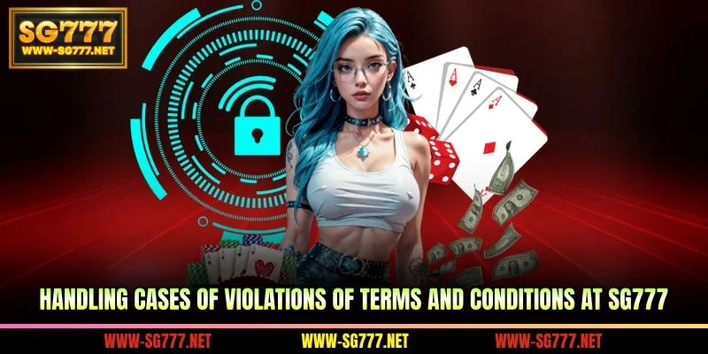 Handling cases of violations of terms and conditions at SG777